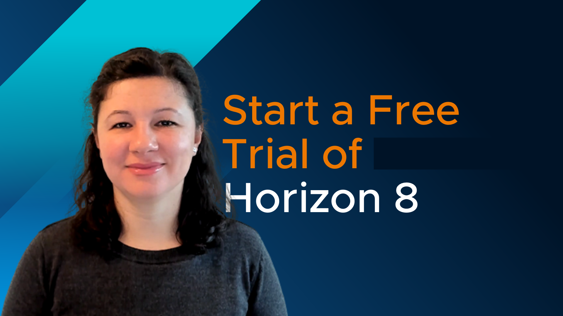 Starting a free trial of vmware horizon 8 omnissa