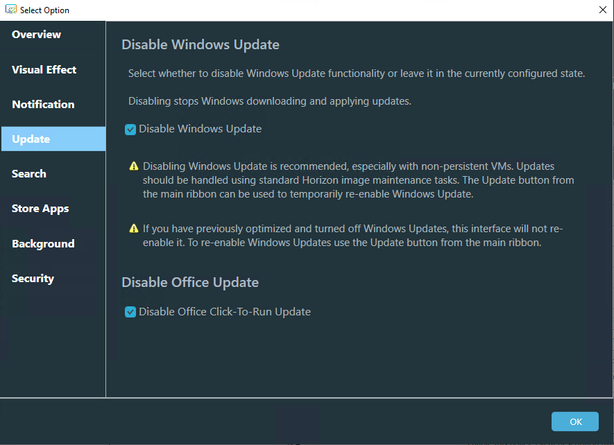Windows OS Optimization Tool for Horizon Guide | Omnissa