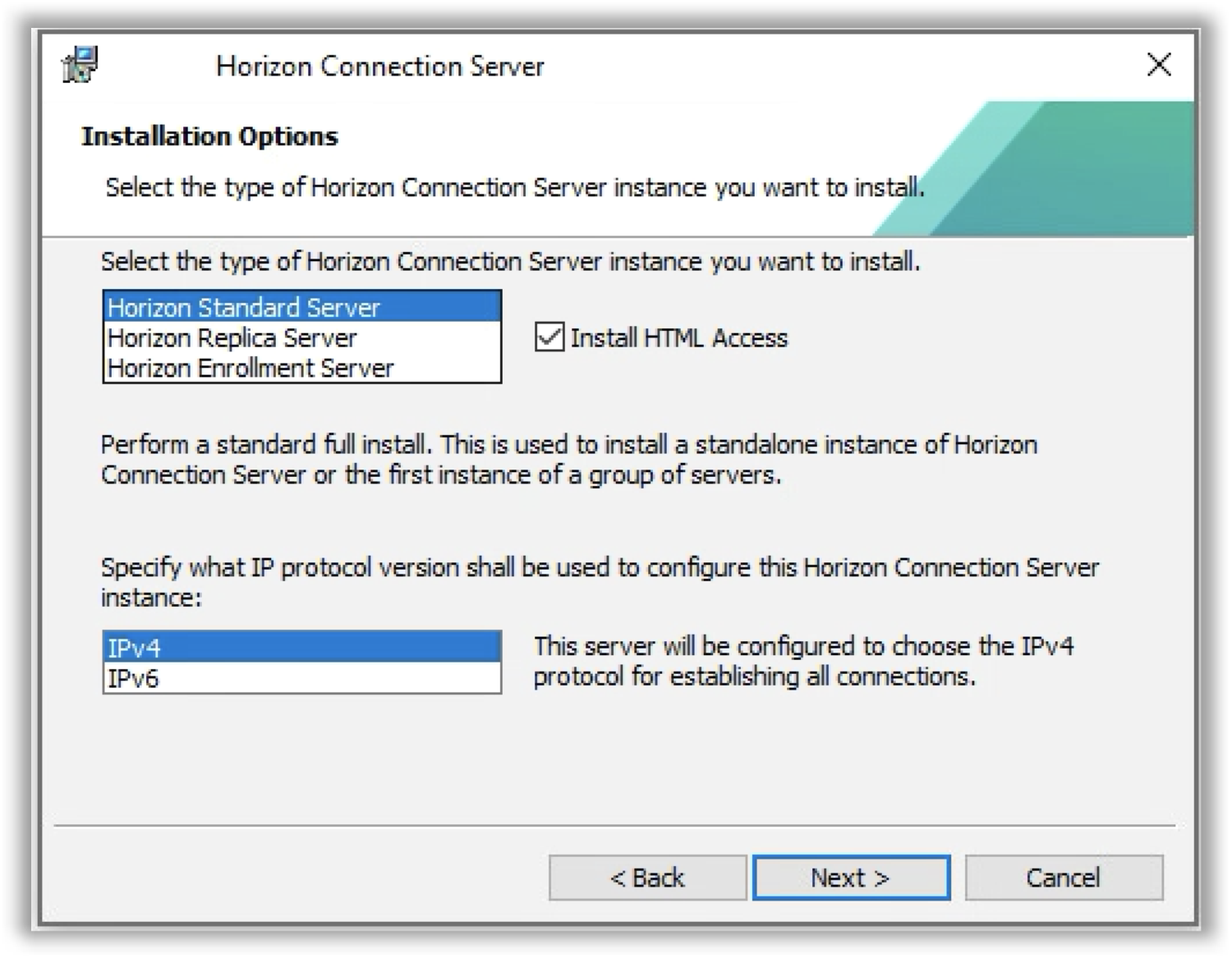 Connection server connectionserver
