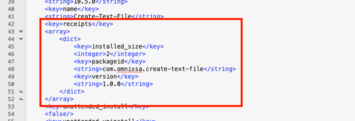 A screen shot of a computer code
Description automatically generated