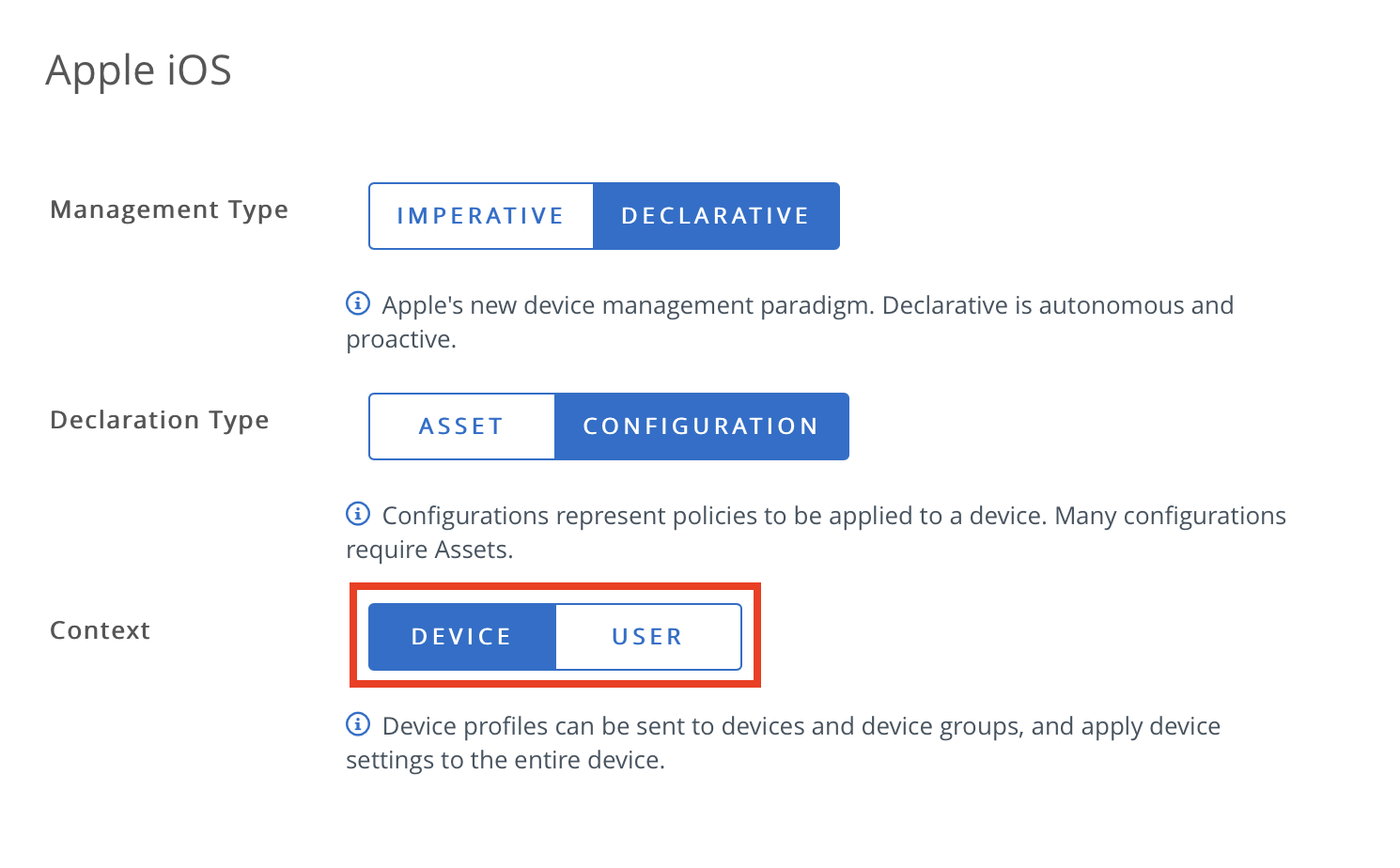 A Primer on Declarative Device Management for Apple Devices | Omnissa