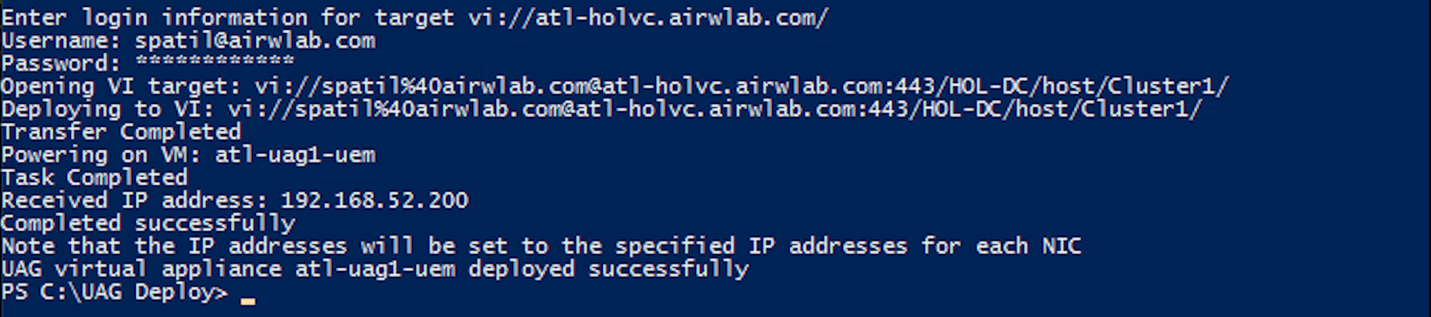 A computer screen with white text
Description automatically generated