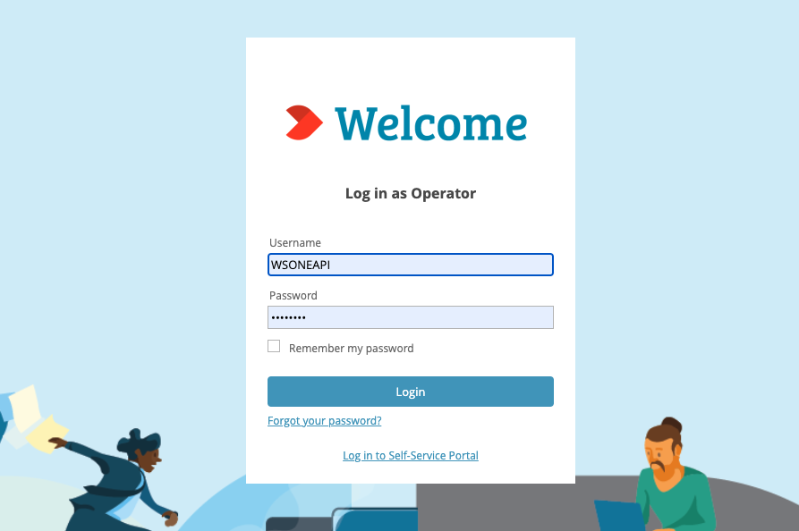 A screenshot of a login form
Description automatically generated