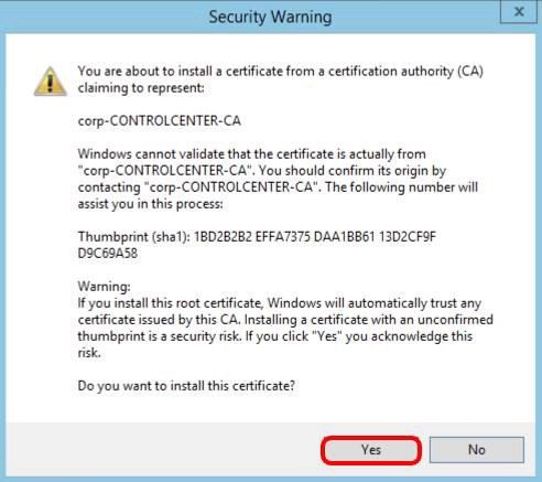 A screenshot of a security warning
Description automatically generated