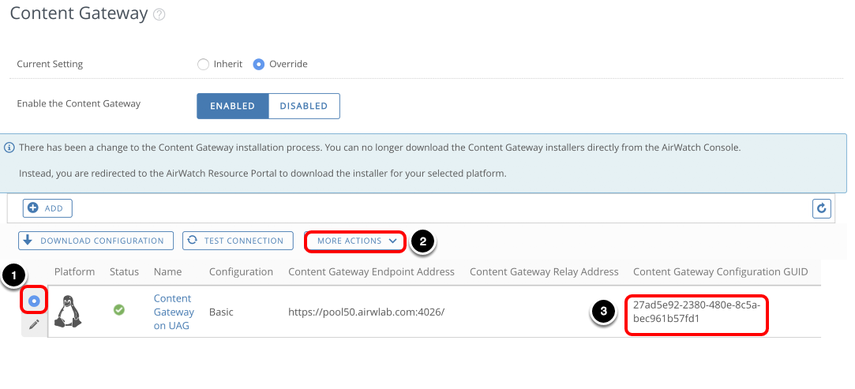 Content Gateway Configuration added